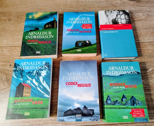 Arnaldur indridason bücher - 6,
