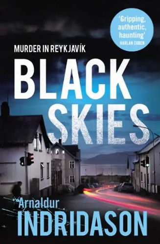 Black skies indridason - black,
