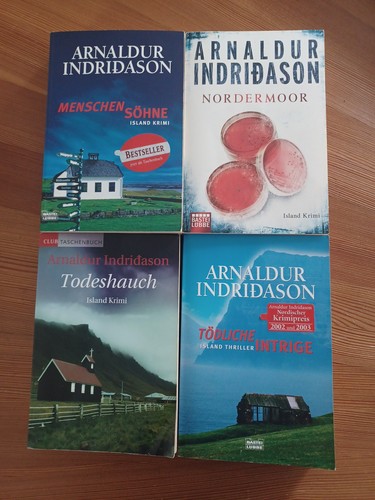 Arnaldur indridason - 4x,