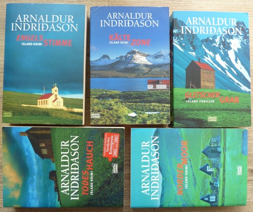 Arnaldur indridason krimis - 5x,