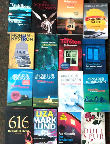 Bücherpaket 16x thriller - 16x,